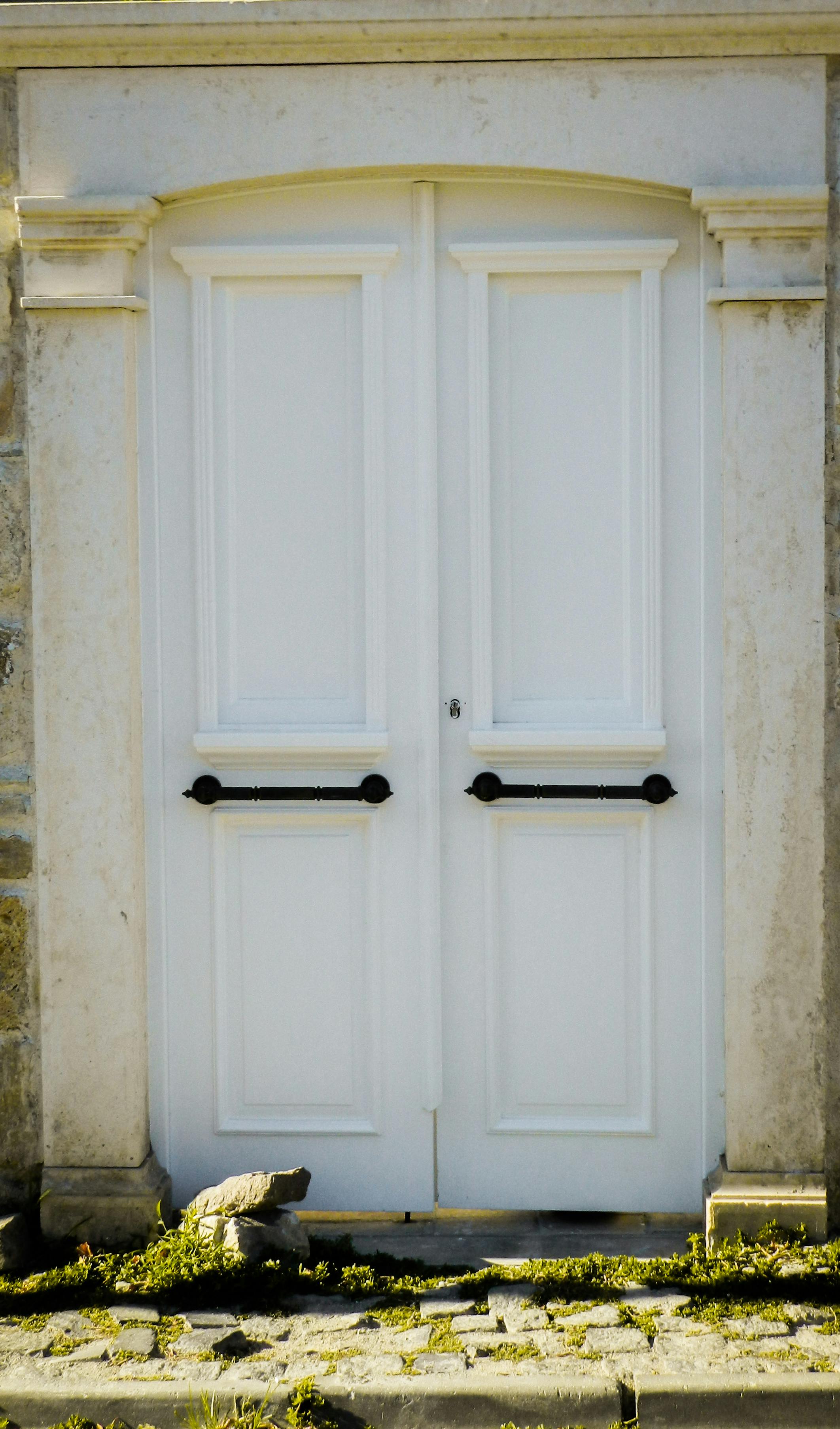 Modern entry door with stylish design