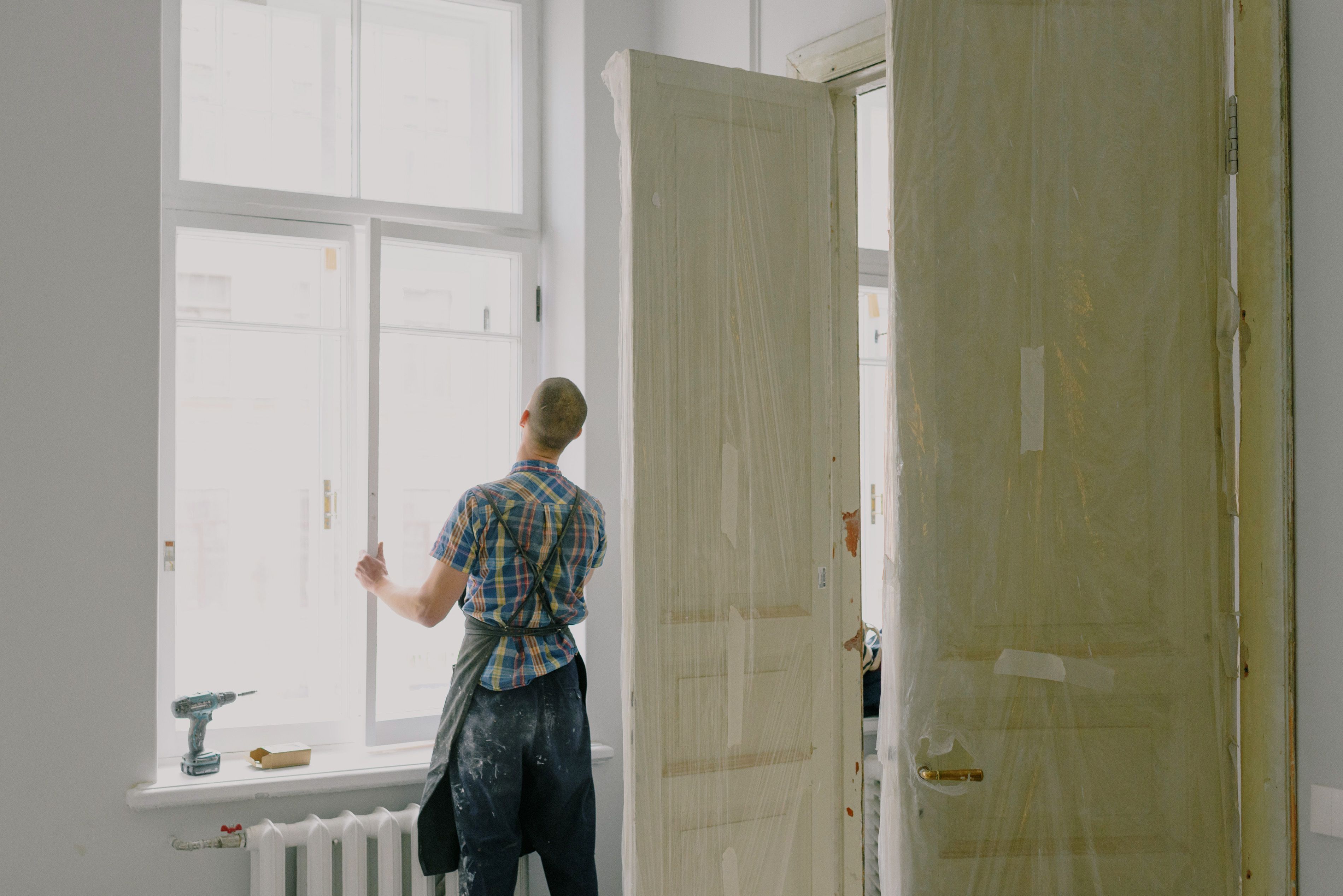 Elegant door installation